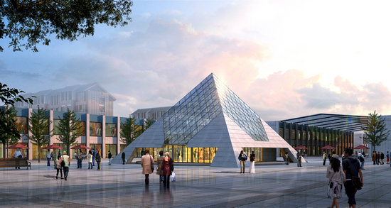 平谷金字塔网架